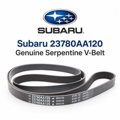 Subaru 23780AA120 Genuine Serpentine V-Belt