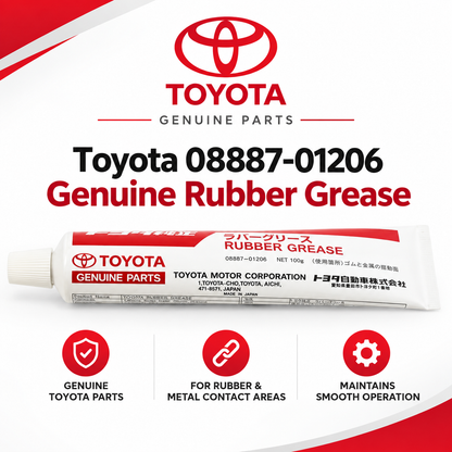 Toyota 08887-01206 Genuine Rubber Grease