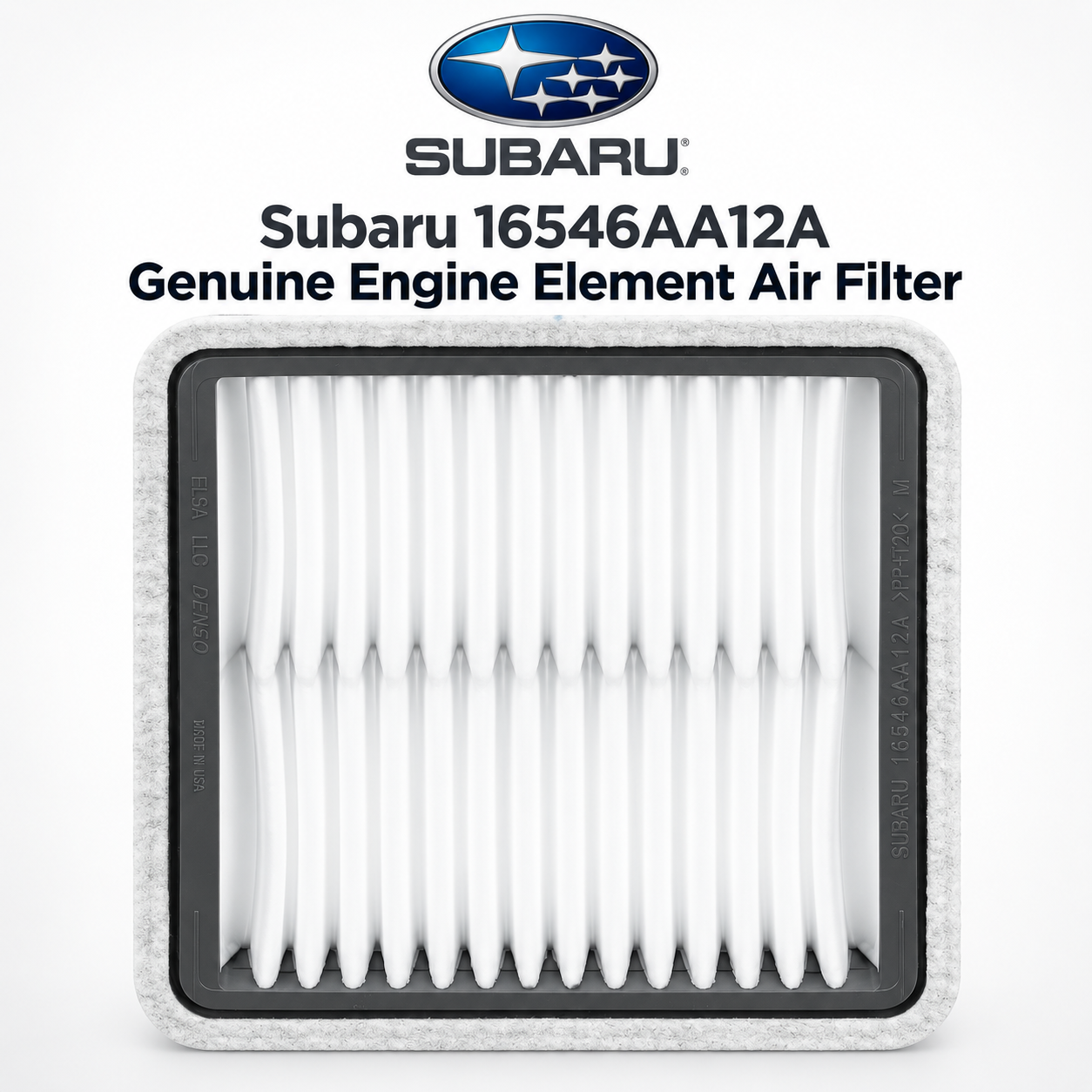 Subaru 16546AA12A  Genuine  Engine Element Air Filter