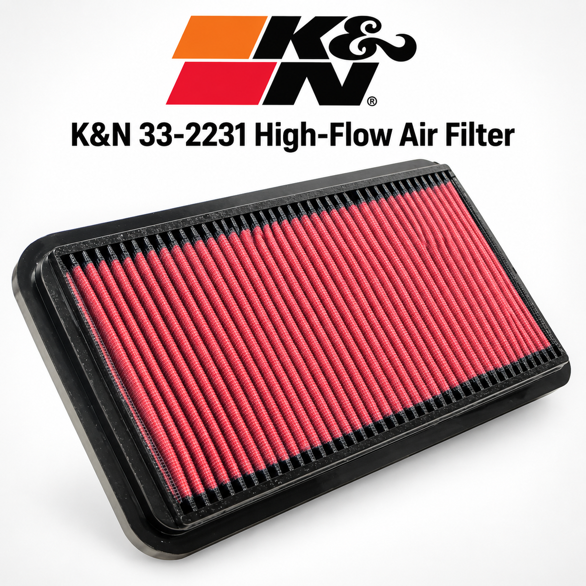 K&N 33-2231 High-Flow Air Filter