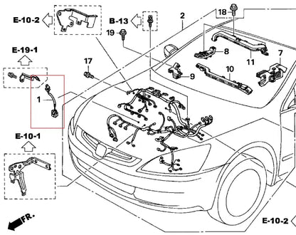 Honda 30531-RCA-A01 Knock Sensor