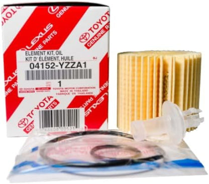 GLOSAVIX Oil Filter Housing Service Kit – Toyota/Lexus 3.5L V6 (04152-YZZA1 + Metal Cap 15620-31060) — product photo 2