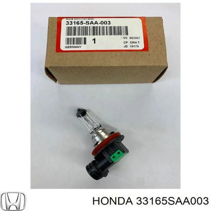 Genuine Honda 33165-SAA-003 Bulb (H11) (12V 55W) (Koito)