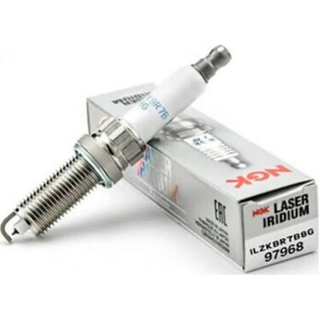 NGK Laser Iridium Spark Plug — ILZKBR7B8G (97968)— OEM Quality (Pack of 4)