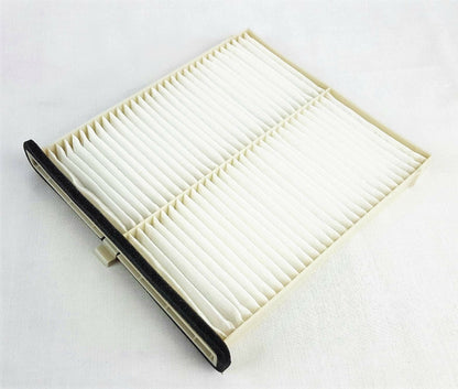 Mazda KD45-61-J6X cabin air filter - pleated filter media close-up