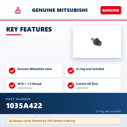 Mitsubishi 1035A422 — key features infographic