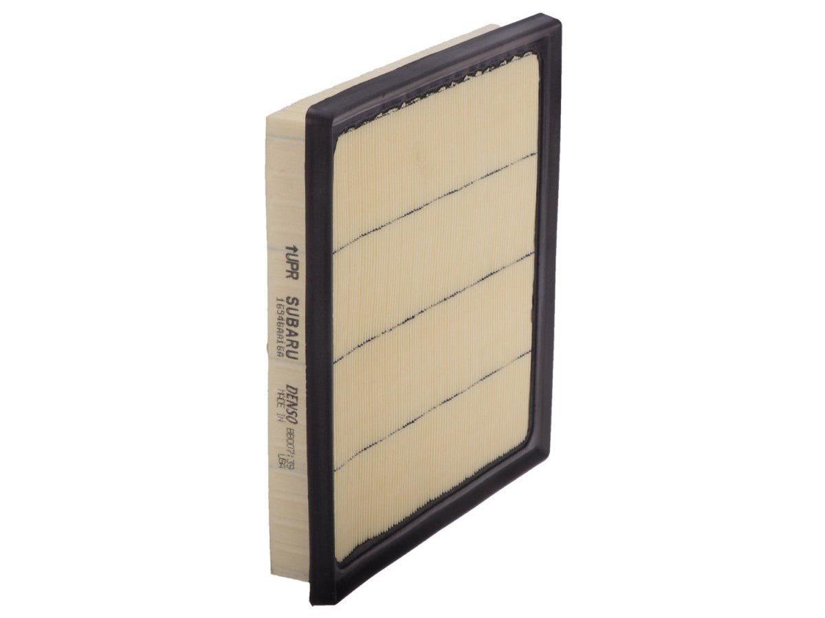 Subaru 16546AA16A air filter - side marking UPR SUBARU 16546AA16A DENSO Made in USA